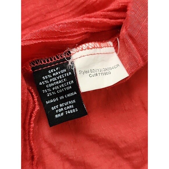 Cynthia Rowley Medium Blouse Boho Vintage Style Romantic Cottagecore Flowy Retro - Picture 9 of 9